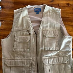 Pendleton Blue and Gold Label Cotton Vest
